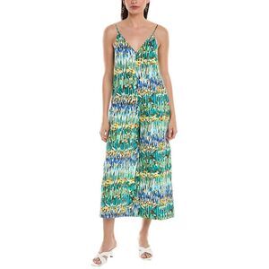 Frances Valentine Womens Cheree Tank Jumpsuit, Green